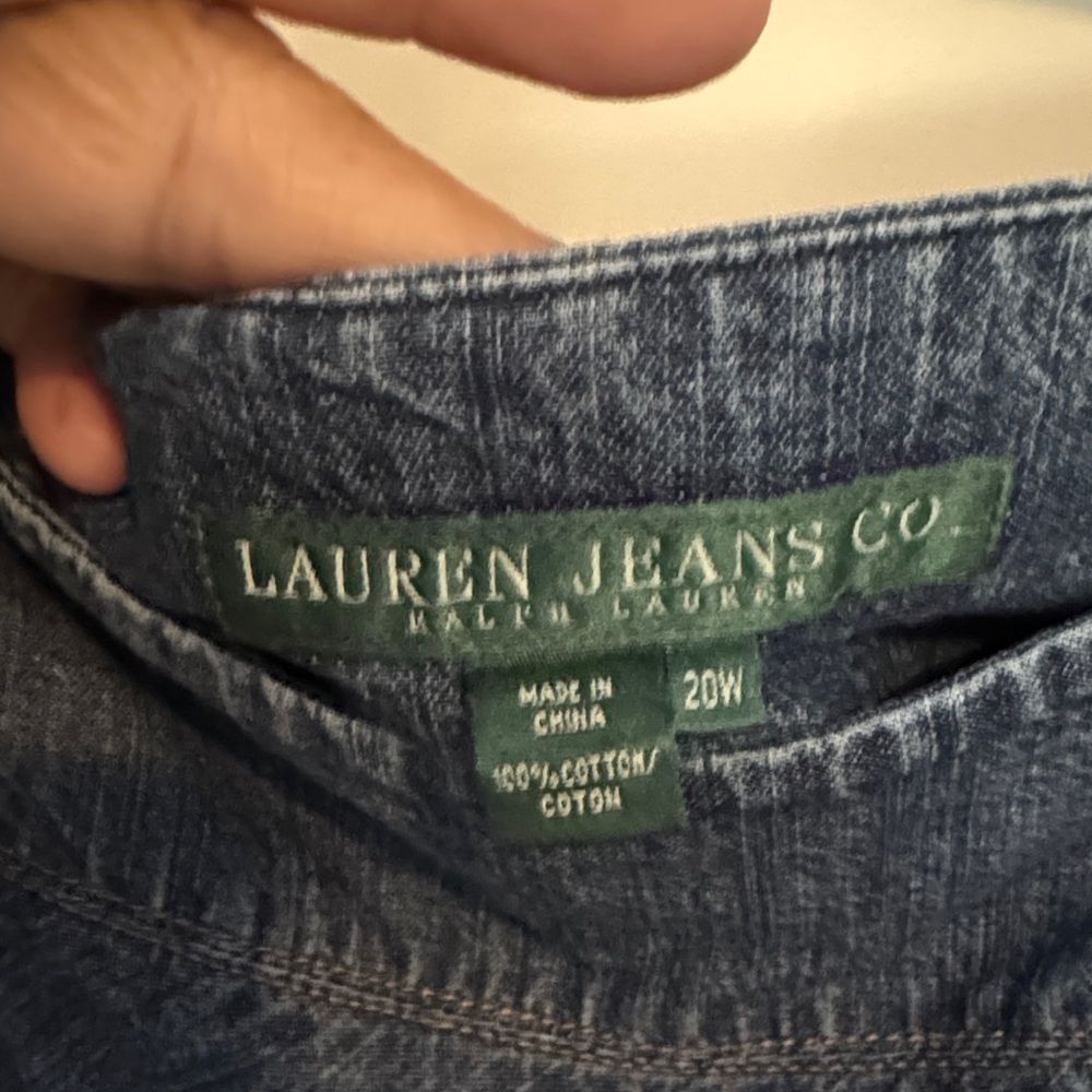 Polo Ralph Lauren Denim A-Line Skirt - Picture 3 of 3